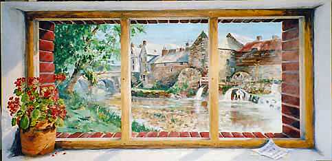 Painting of River Bush c.1910