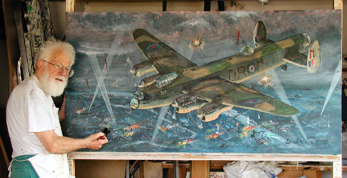 Me painting Lancaster