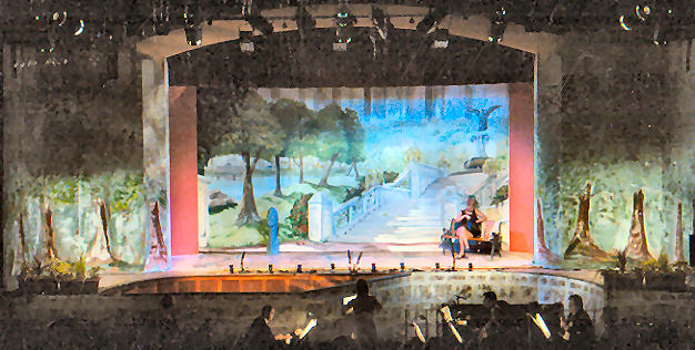 Central Park - on stage 