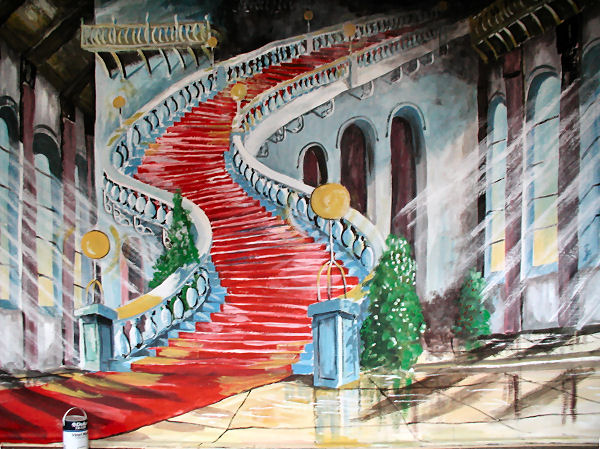 Ballroom staircase