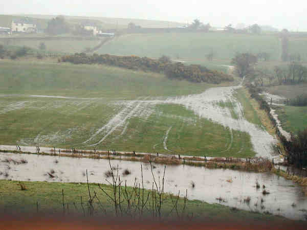 Flooding of Dev site