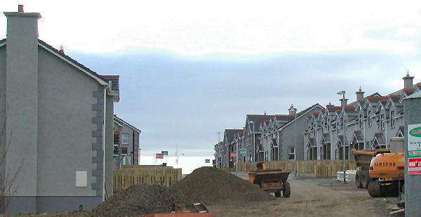 Straigh row of dwellings