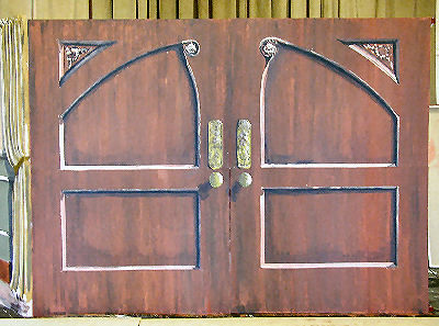 Double doors