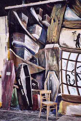 Left side of undertakers