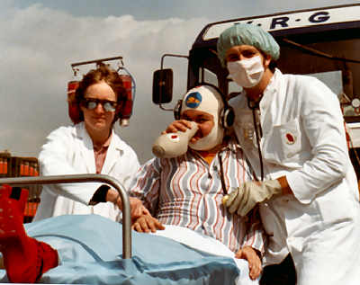 Time for a drink before the off